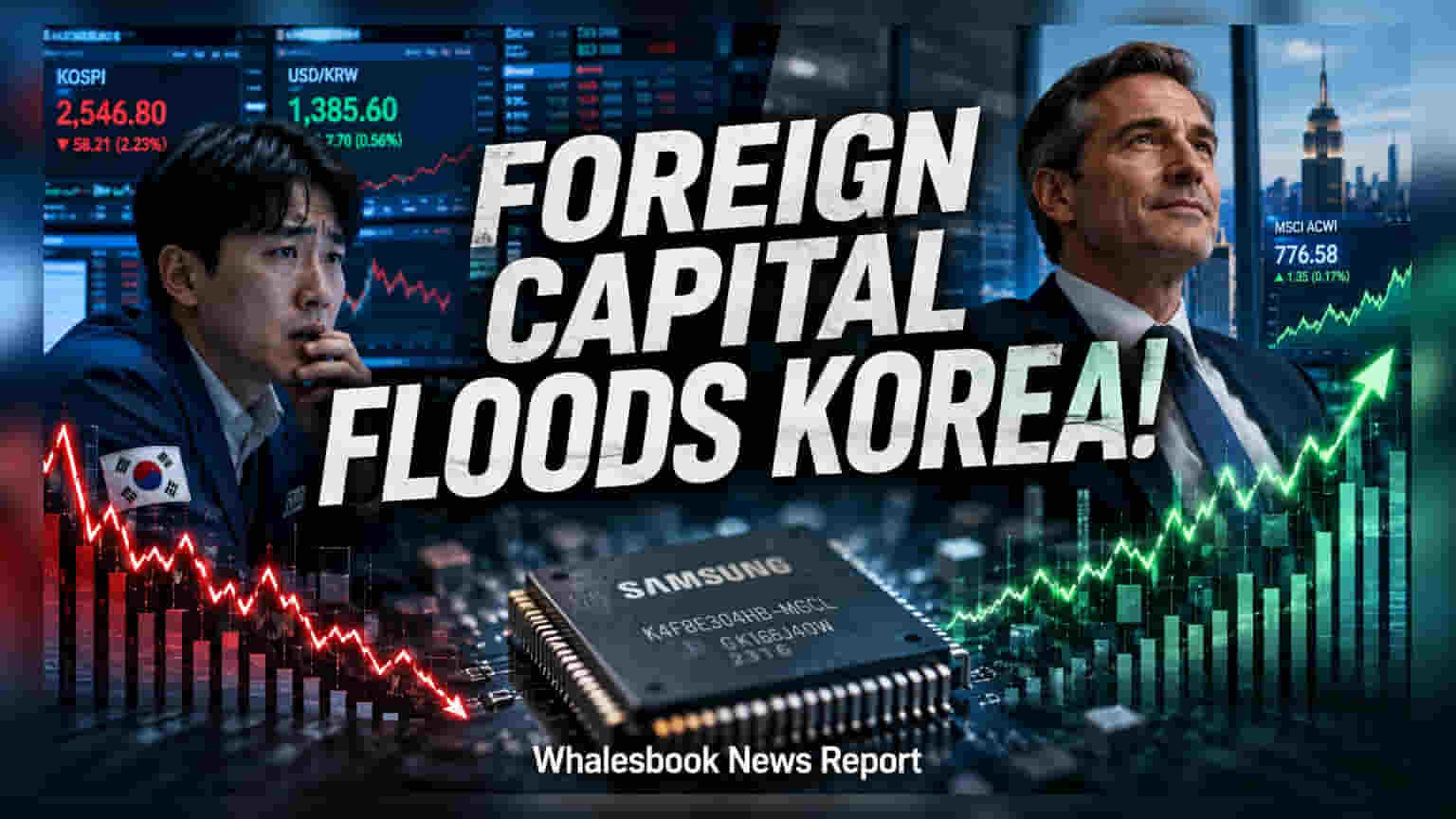 South Korea Stocks: વિદેશી રોકાણકારોનો રેકોર્ડ ₹5 બિલિયનનો ઇન્ફ્લો, માર્કેટમાં તેજી