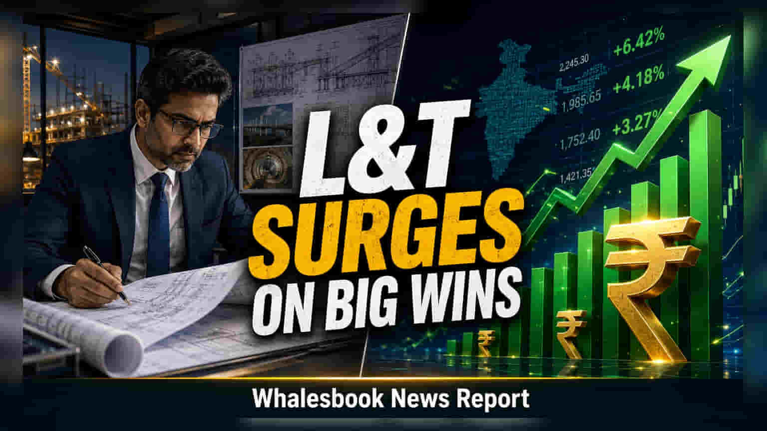 Larsen & Toubro (L&T) ਸ਼ੇਅਰ ਵਿੱਚ **2%** ਤੇਜ਼ੀ: ਨਵੇਂ EPC ਕੰਟਰੈਕਟ ਮਿਲਣ 'ਤੇ ਨਿਵੇਸ਼ਕਾਂ ਦੀ ਬੱਲੇ-ਬੱਲੇ