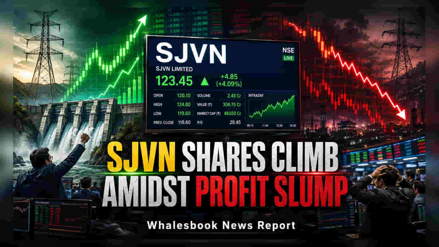 SJVN Share Price: Q1 માં આવક ₹1,394 કરોડ, શેર 2% ઉપર