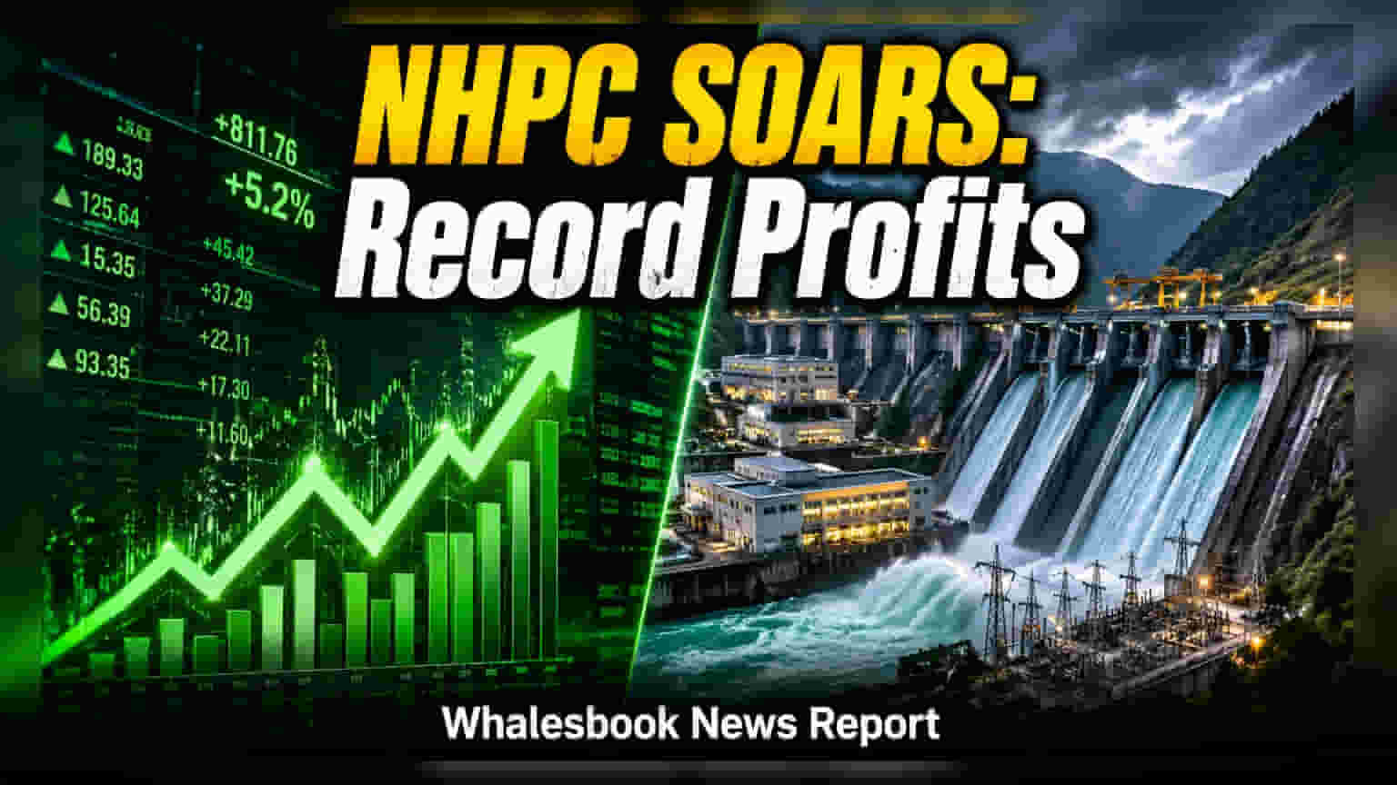 NHPC Share Price: FY26 માં 23% નફામાં ઉછાળો, શેર **2%** ઉપર