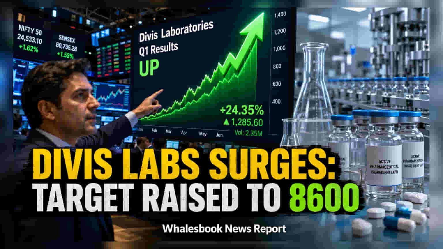 Divis Labs Q1 EBITDA Jumps 72% Amid Custom Synthesis Growth