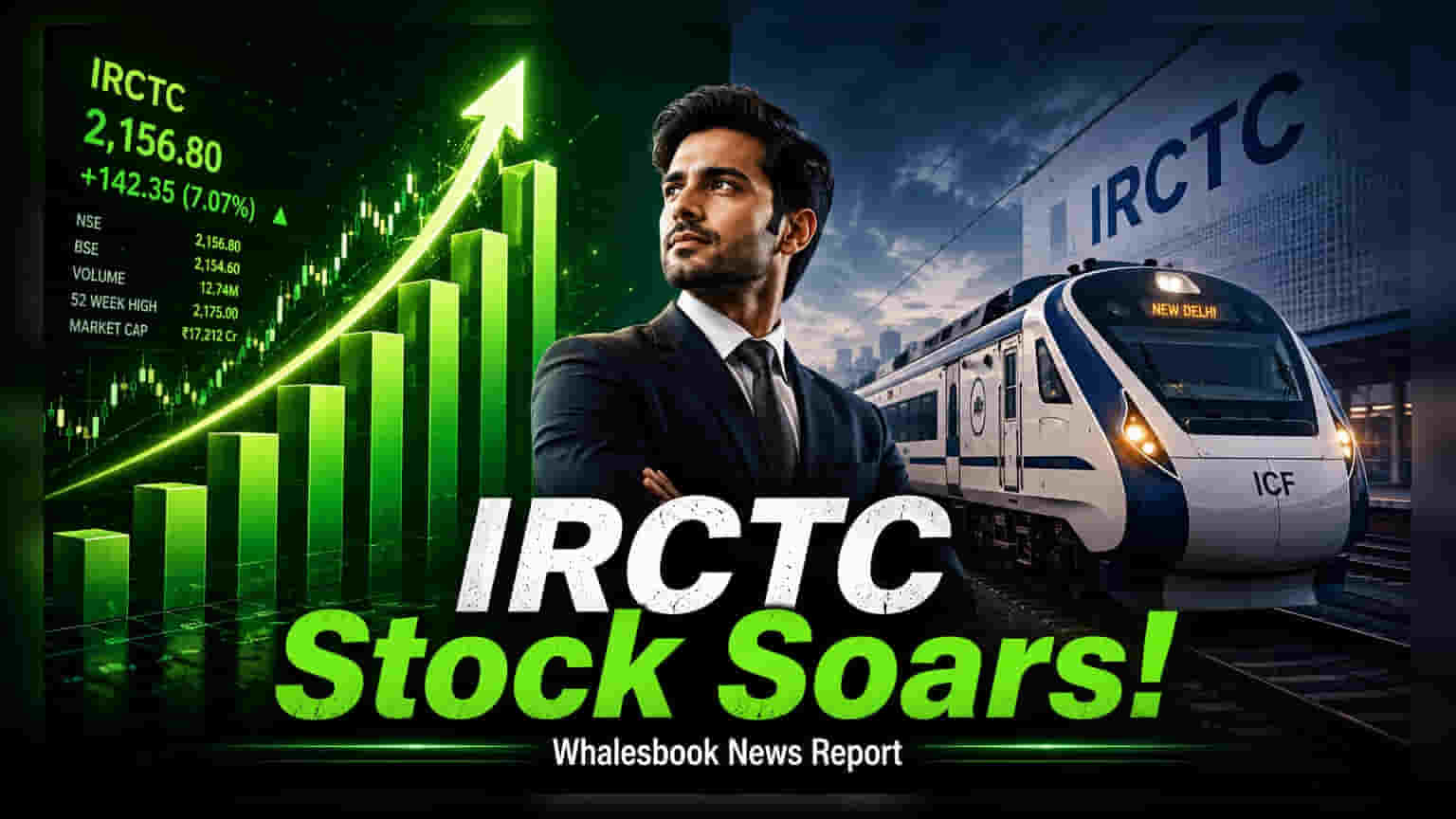 IRCTC Share Price: રોકાણકારો માટે સારા સમાચાર! વાર્ષિક આવક ₹5,215 કરોડને પાર, શેર **2%** વધ્યો