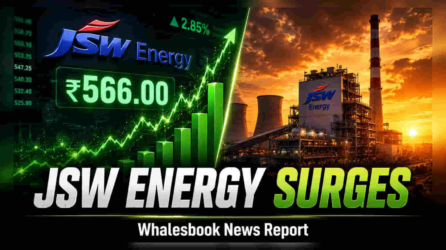 JSW Energy Shares Rise 2% as Annual Revenue Crosses ₹18,900 Crore