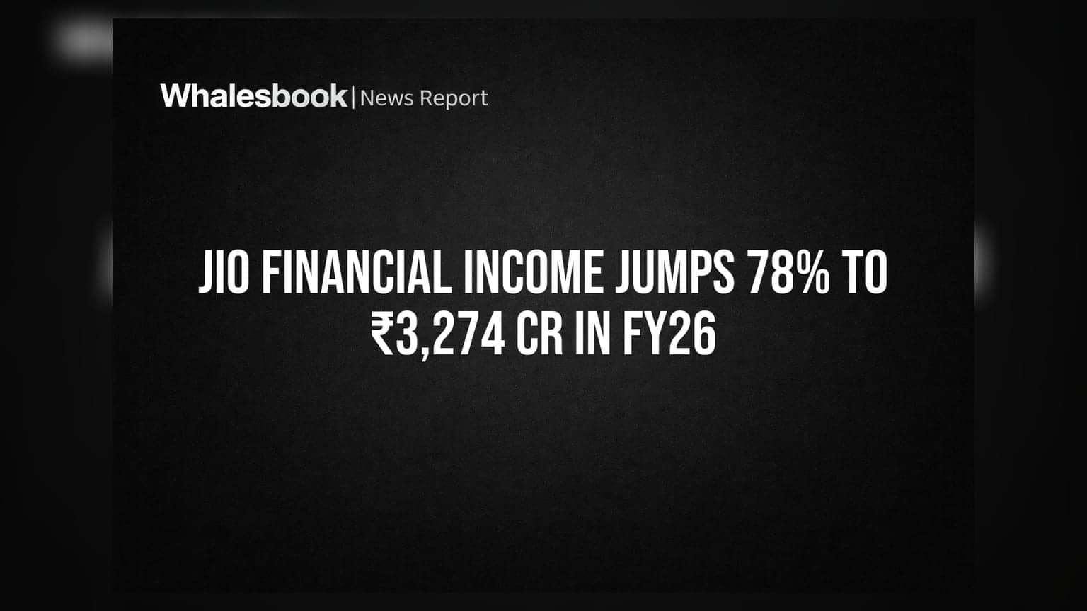 Jio Financial: FY26માં આવક 78% વધી ₹3,274 કરોડ થઈ, AI-આધારિત પ્લેટફોર્મનો જાદુ!