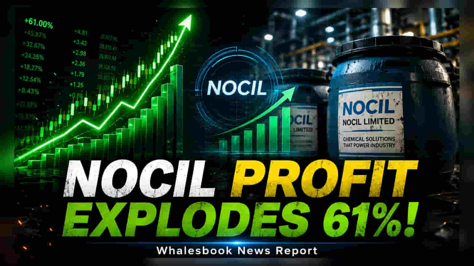 NOCIL Shares Rally 12% After Q1 Profit Jumps 61%