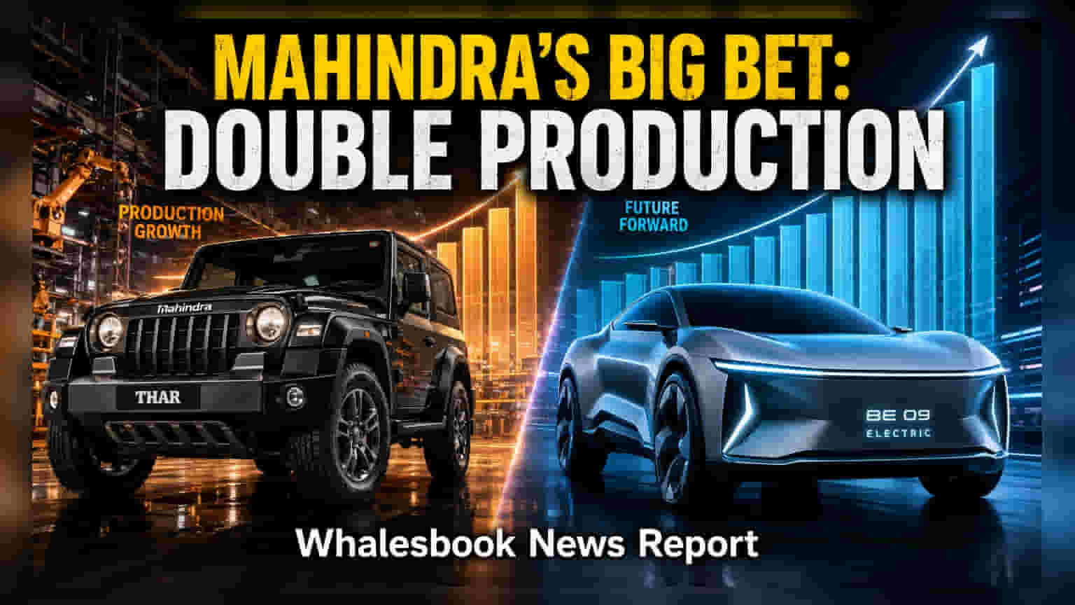 Mahindra & Mahindra Plans to Double SUV and EV Capacity by FY31