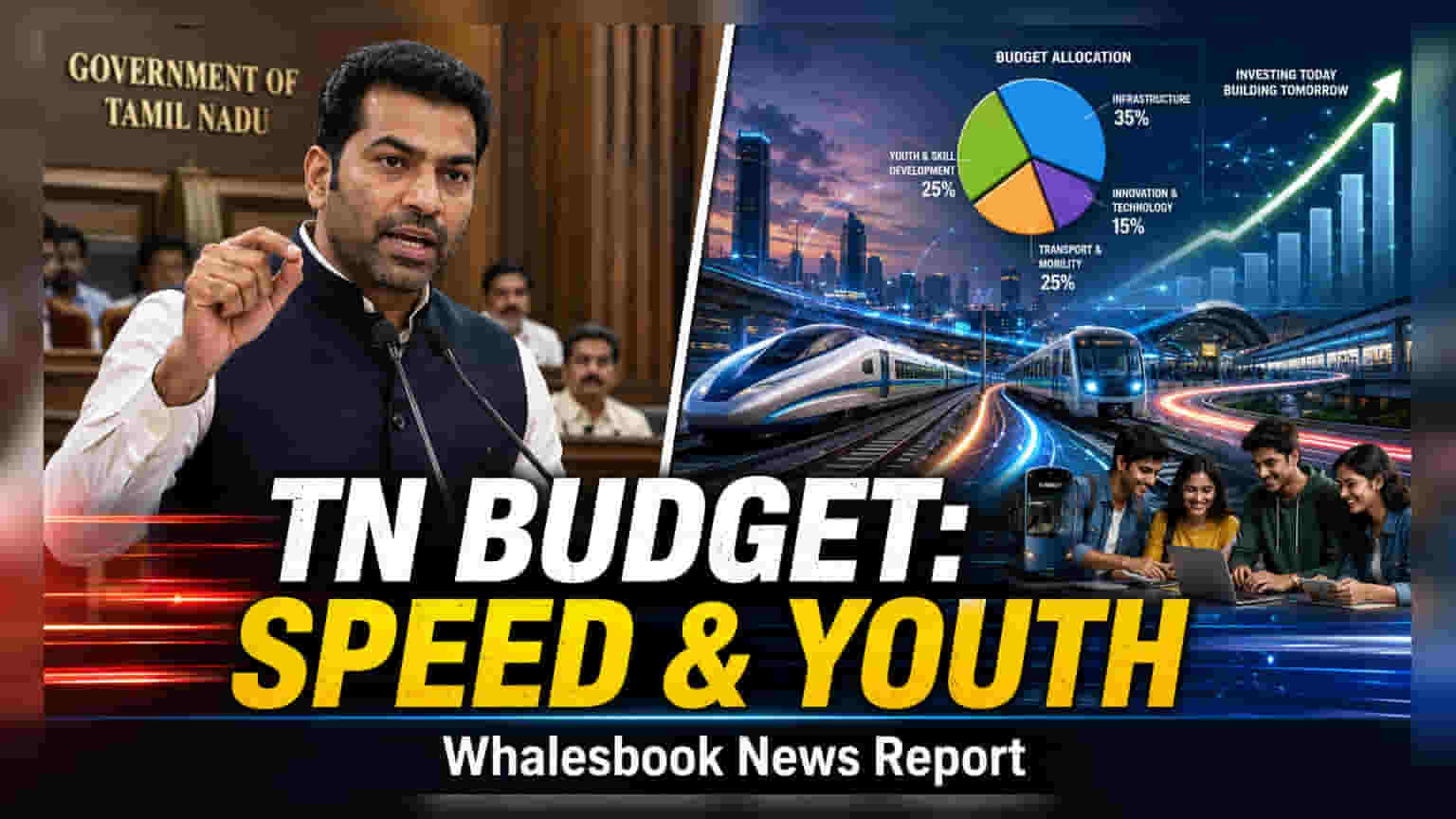తమిళనాడు బడ్జెట్: మౌలిక సదుపాయాలు, యువత సంక్షేమానికి పెద్ద పీట!