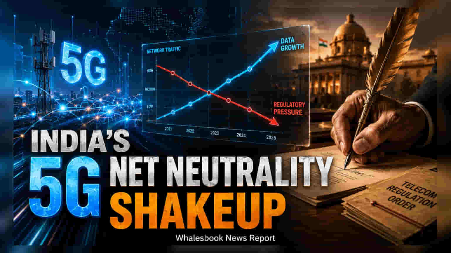 5G నెట్ న్యూట్రాలిటీకి సవాల్: TRAI సమీక్ష కోరిన DoT