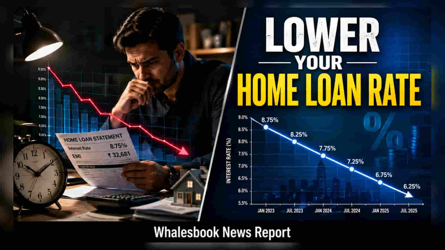 Home Loan Interest Rate: હવે ફ્લોટિંગ હોમ લોન પર વ્યાજ દરમાં ઘટાડો શક્ય, જાણો કેવી રીતે