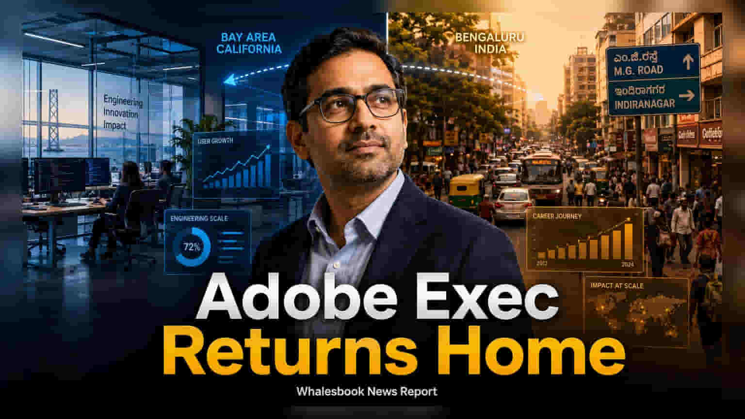 Adobe ના એન્જિનિયરિંગ ડાયરેક્ટરનું બેંગલુરુમાં પુનરાગમન: ઘર નજીક રહીને સંભાળશે વૈશ્વિક જવાબદારીઓ