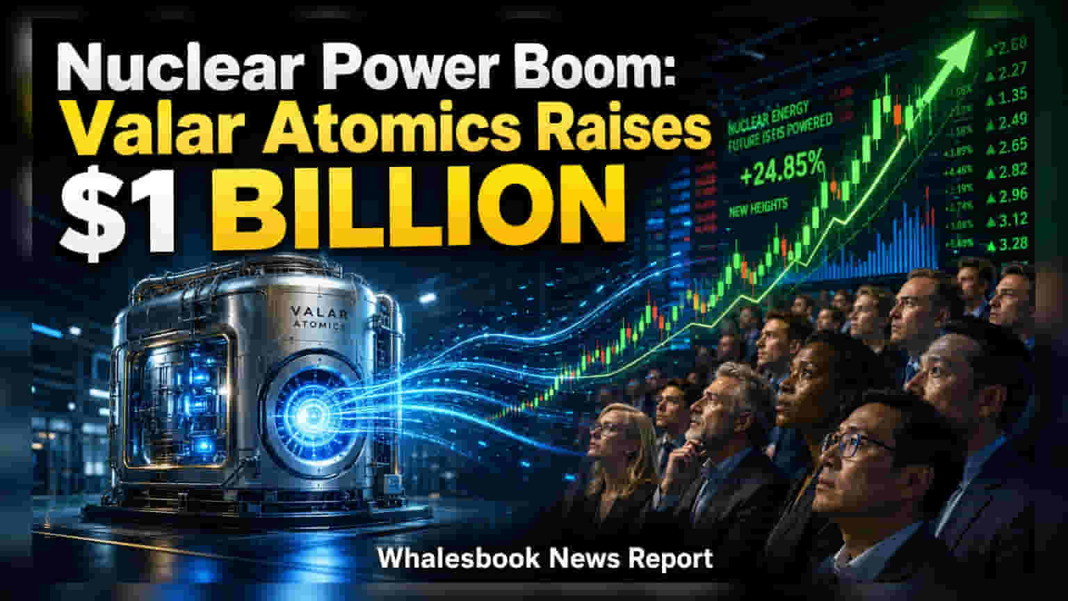 Valar Atomics: स्मॉल मॉड्युलर अणुभट्टीसाठी $1 अब्ज निधी उभारला