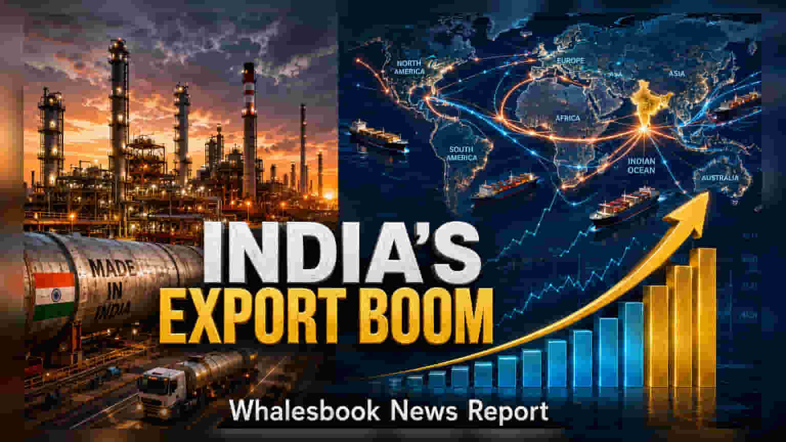 India Fuel Exports Hit 1-Year High At 1.53 Million BPD