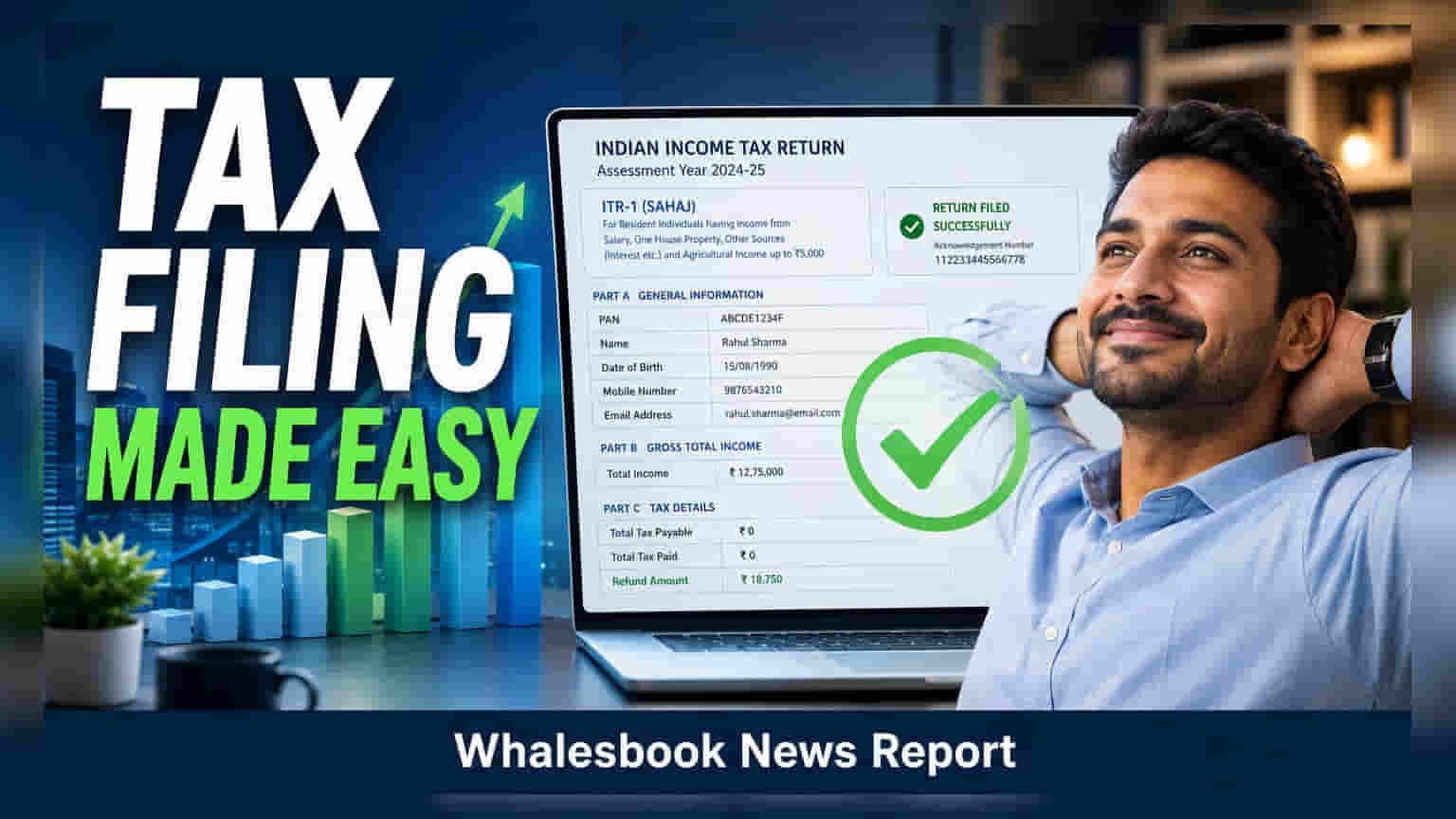 Income Tax Return Filing: પોર્ટલ રહ્યું સ્થિર, 5.9 કરોડથી વધુ રિટર્ન ફાઈલ, ટેક્સપેયર્સને મોટી રાહત