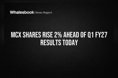 MCX Shares Rise 2% Ahead of Q1 FY27 Results Today