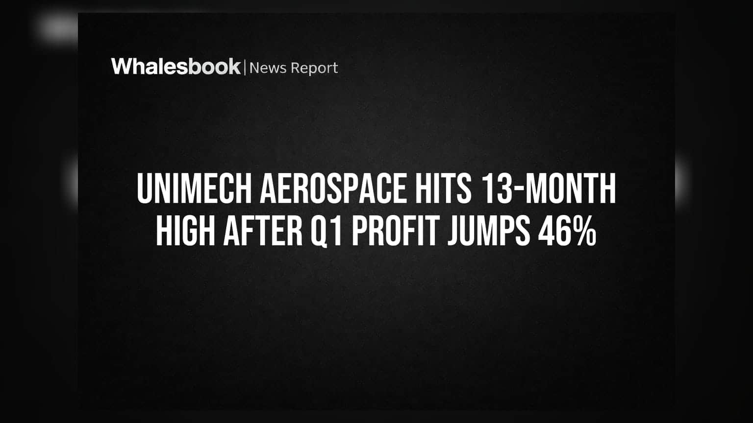 Unimech Aerospace: 13 મહિનાની ઊંચાઈએ શેર, Q1માં નફામાં **46%** નો જંગી ઉછાળો!