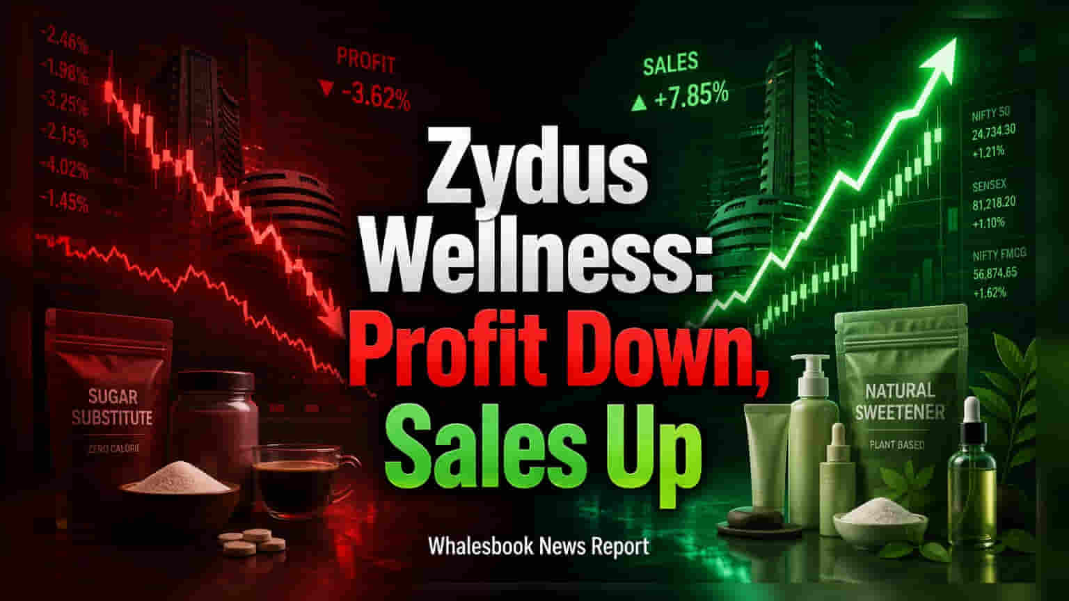 Zydus Wellness Share: વેચાણમાં 67% ઉછાળો, પણ પ્રોફિટમાં 7% નો ઘટાડો