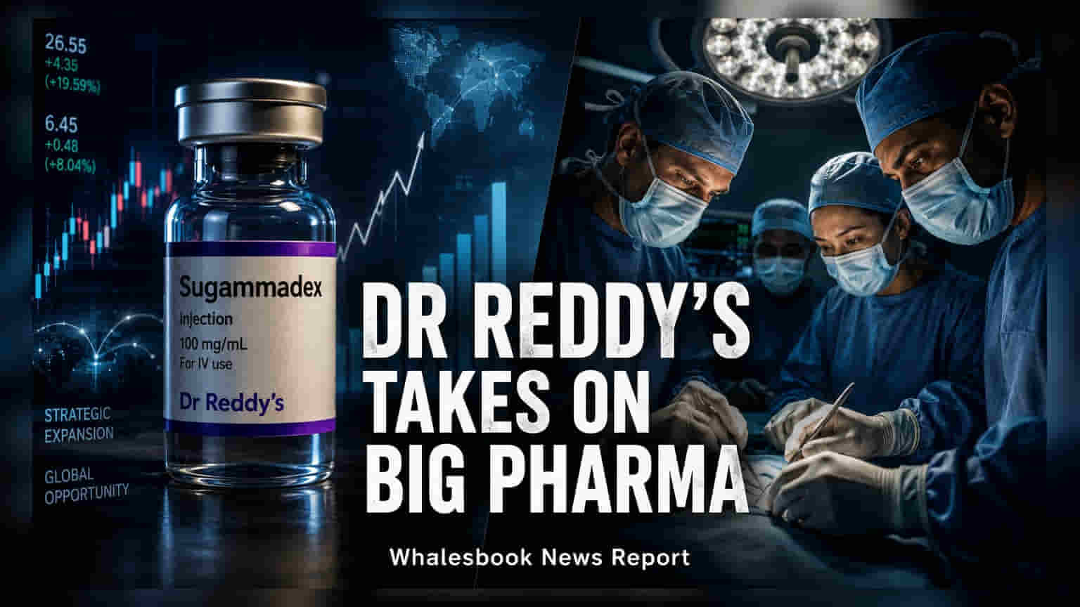 Dr Reddy's का बड़ा कदम! US में लॉन्च की Sugammadex की जेनेरिक दवा, ₹13,000 करोड़ के मार्केट पर नजर