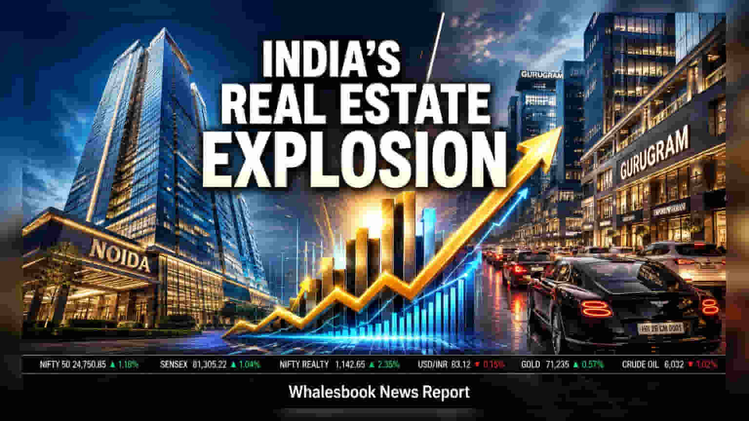 Noida, Gurugram Property Values Soar Over 115% Since 2019