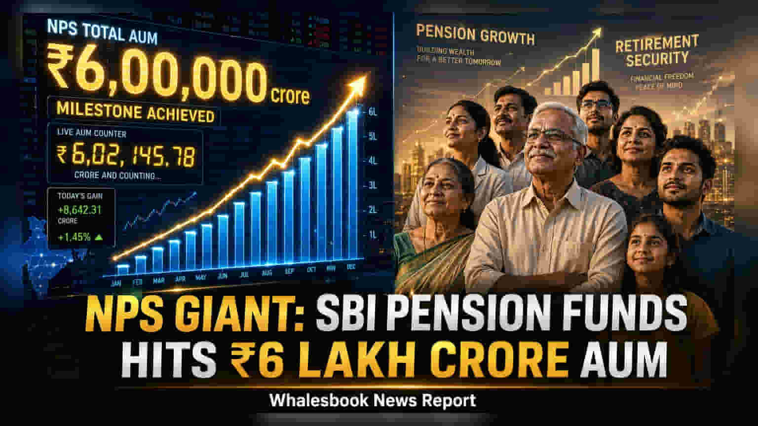 SBI Pension Funds AUM: ₹6 લાખ કરોડનો ઐતિહાસિક આંકડો પાર