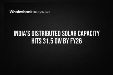 India's Distributed Solar Capacity Hits 31.5 GW by FY26