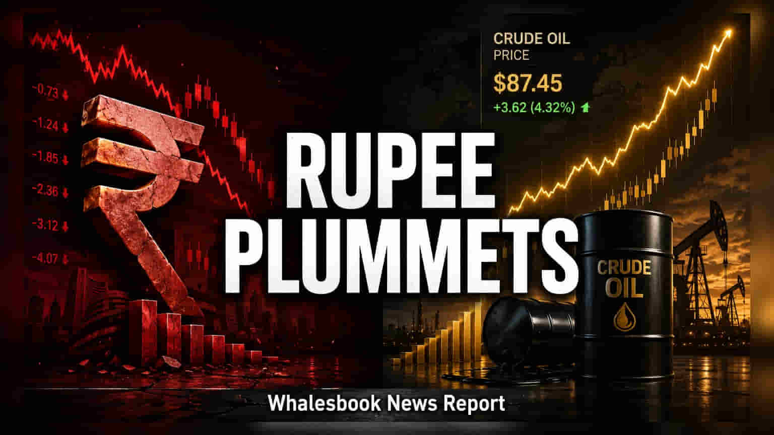 Rupee Closes at 95.40 Against Dollar as Oil Prices Rise