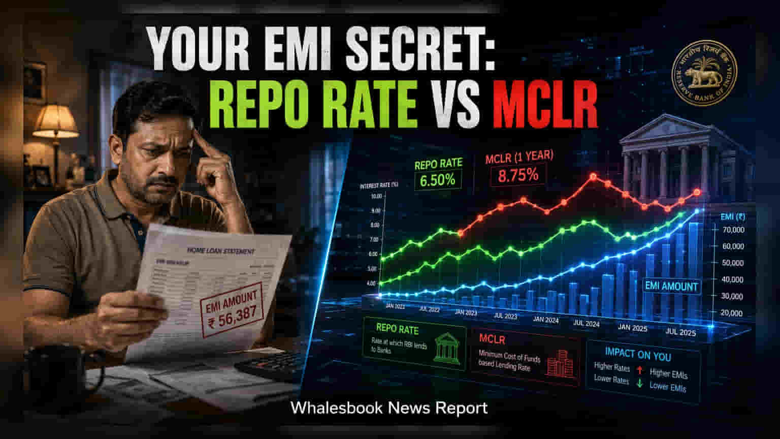 Home Loan EMIs: Why MCLR Loans Move Differently Than Repo Rates