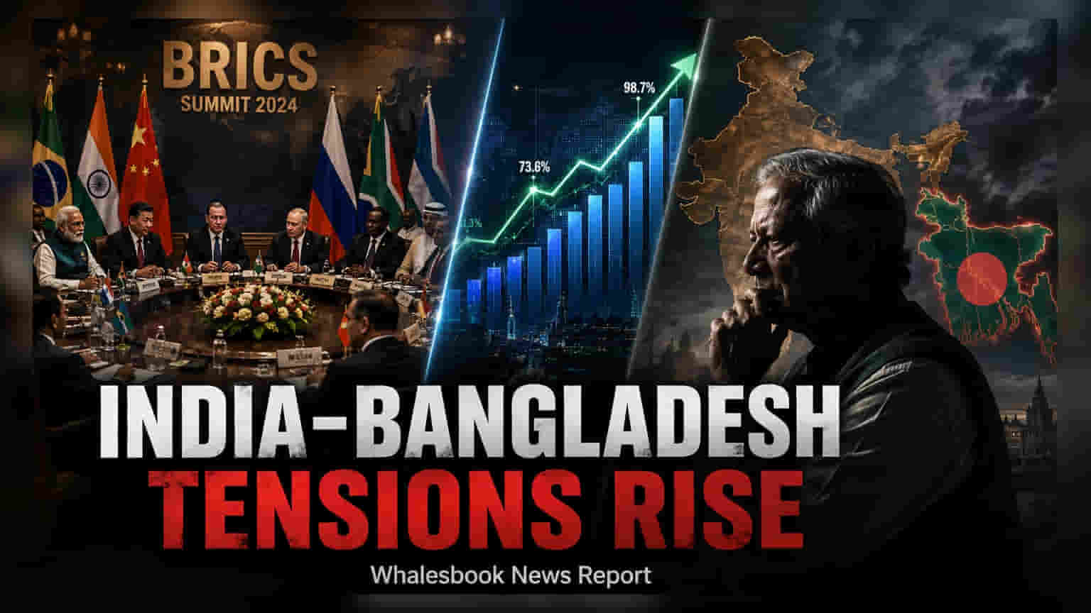 India Invites Bangladesh PM to BRICS Summit in New Delhi