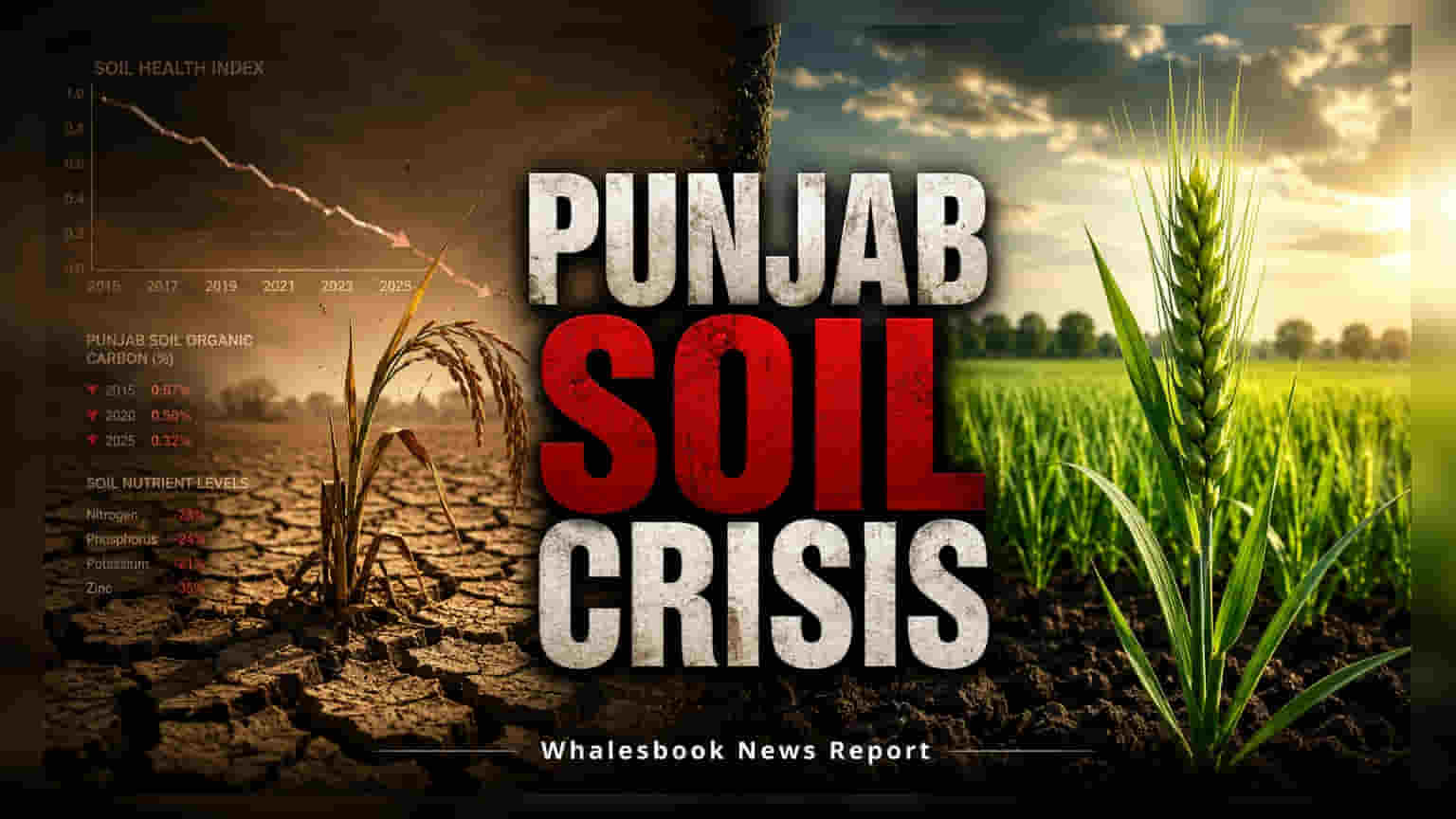 Punjab Soil Health Declines Due to Rice-Wheat Farming Loop