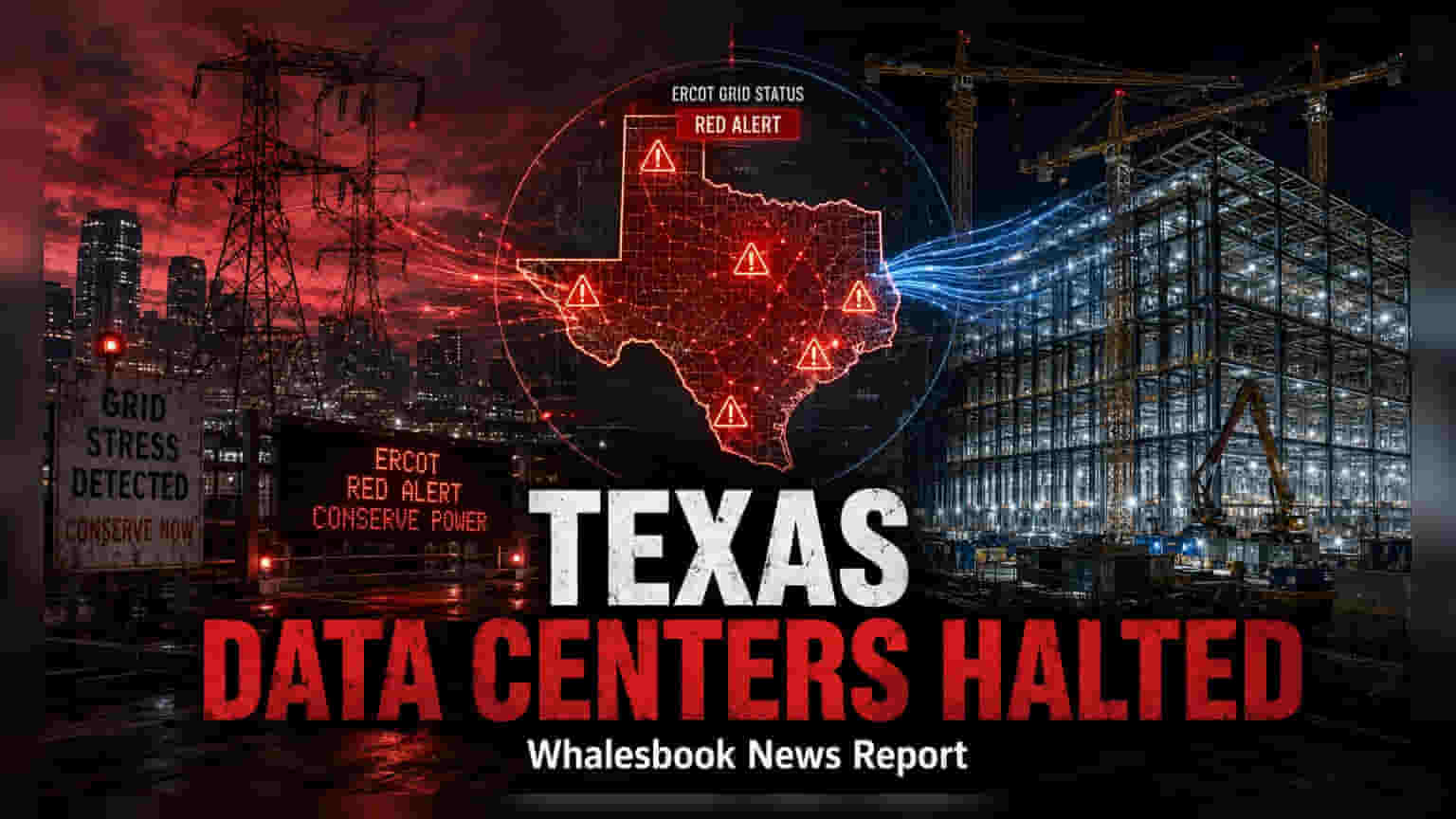 Texas Halts New Data Center Projects Over Grid Strain Concerns