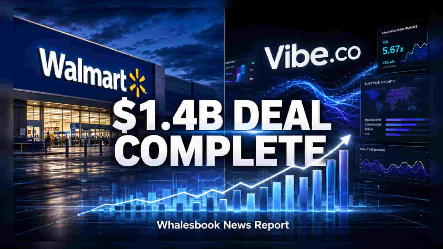 Walmart Completes $1.4 Billion Acquisition of Vibe.co