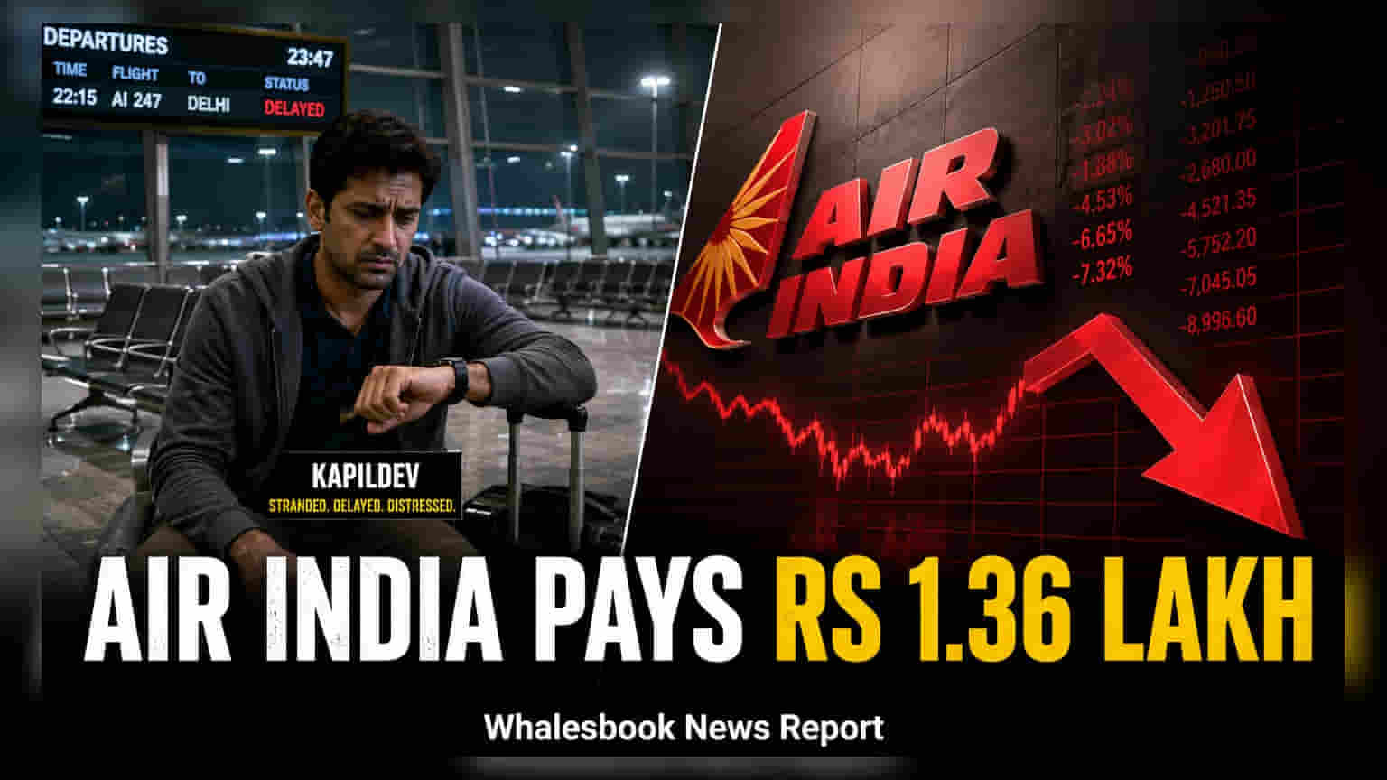 Air India Share Price: 9 વર્ષ જૂના કેસમાં ગ્રાહક કોર્ટનો Air India ને દંડ, ચૂકવવા પડશે ₹1.36 લાખ