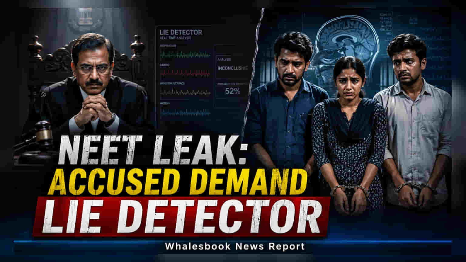 NEET Paper Leak: Accused Move Court For Polygraph, Brain Mapping Tests