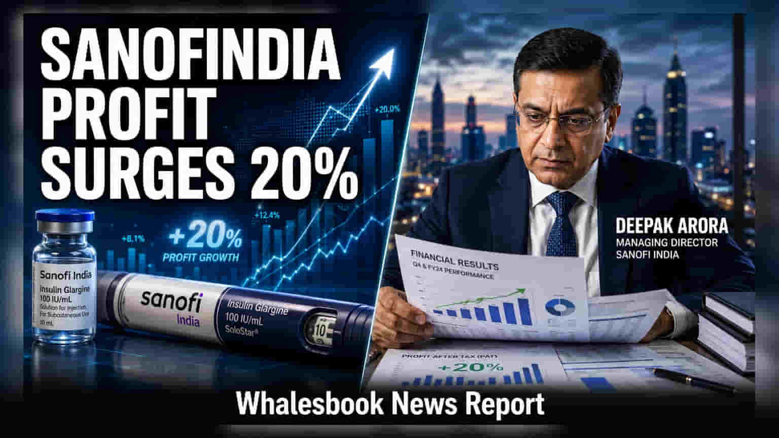 Sanofi India Q2 Profit Rises 20% Driven By Diabetes Portfolio