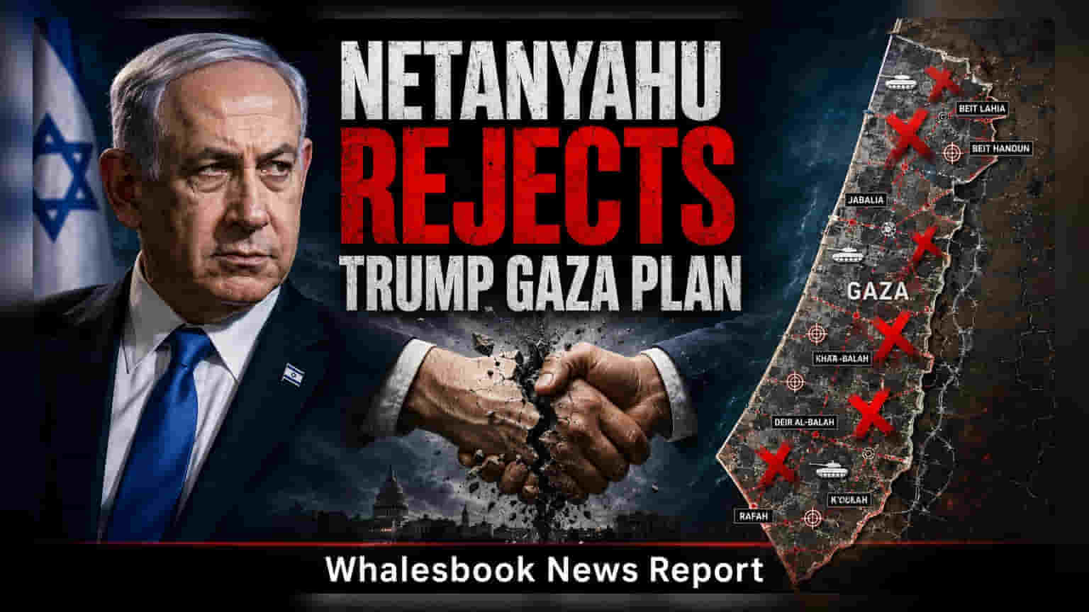 Netanyahu Rejects Trump's Gaza Plan; Stands Firm on Troop Presence
