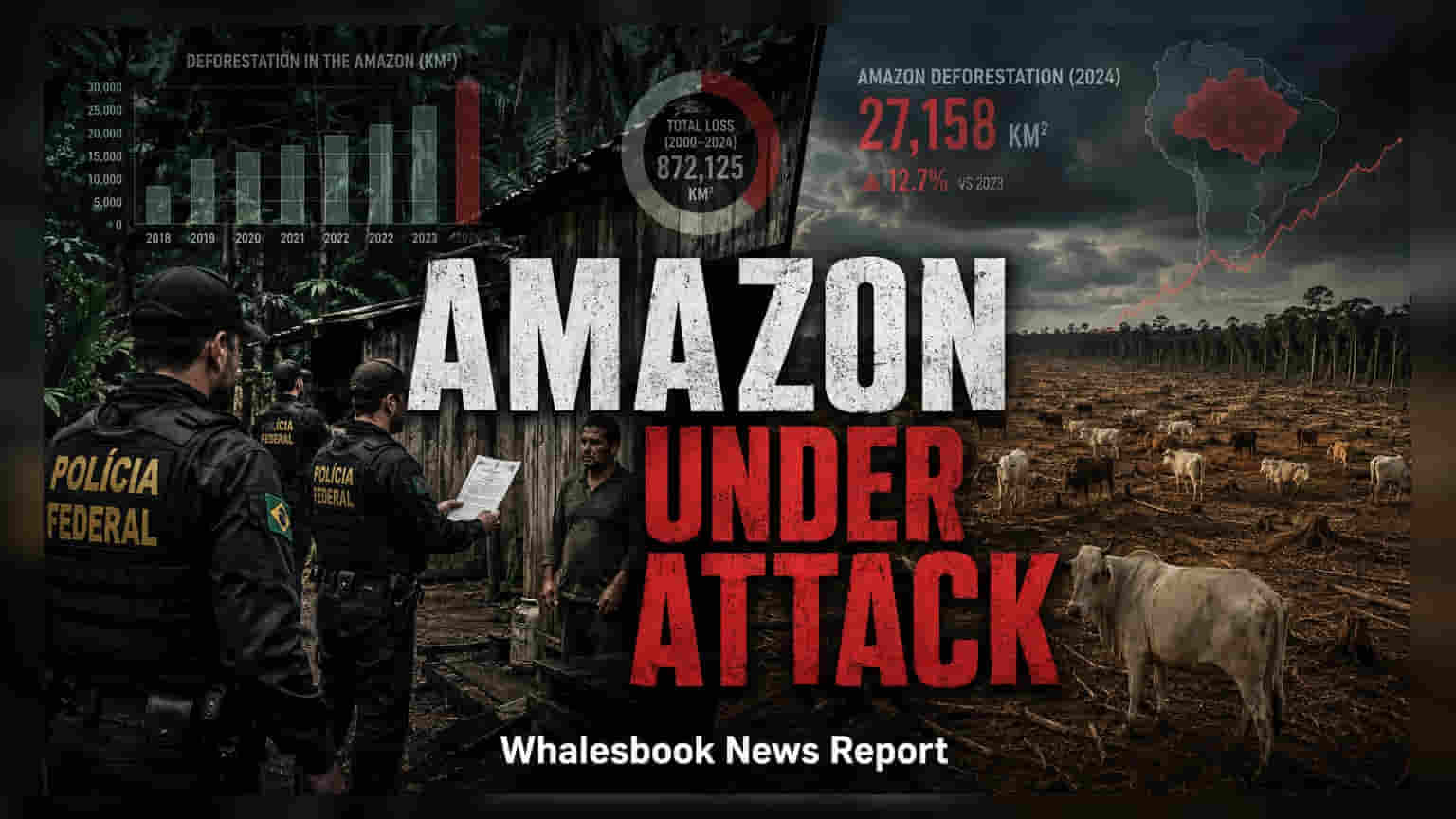 Brazil Police Probe Amazon Deforestation Using Chemicals