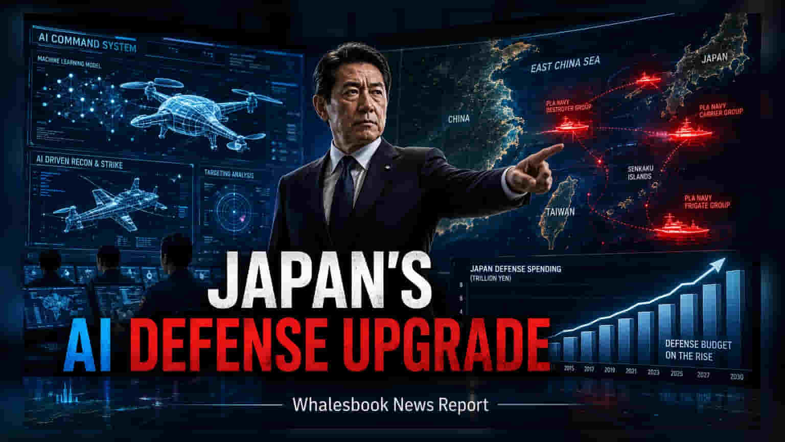 Japan’s New Defense Strategy Prioritizes AI, Drones Against China