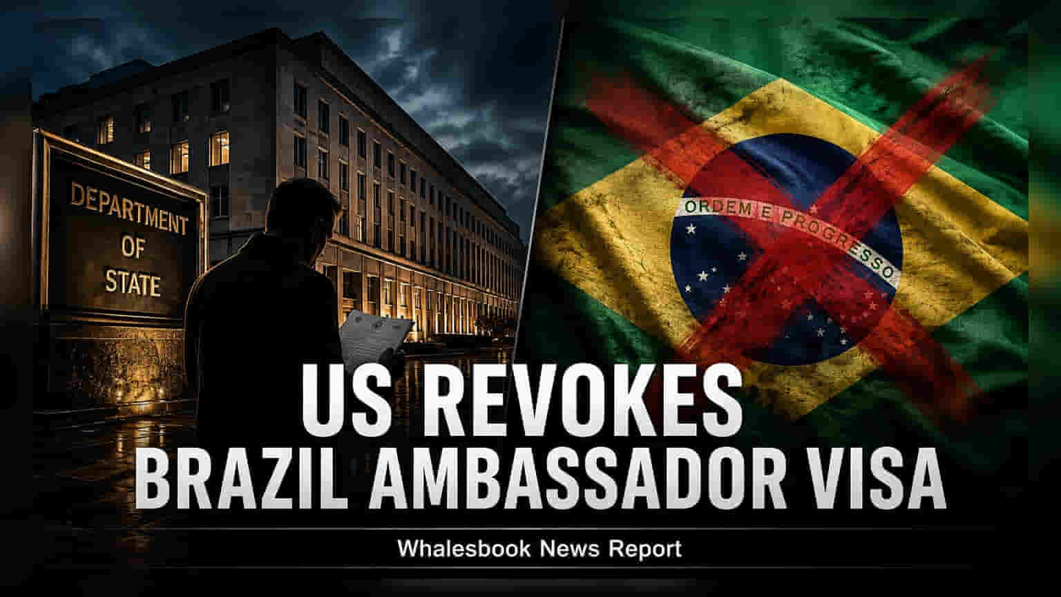 US Revokes Brazil Envoy Visa Amid Trade and Election Tension