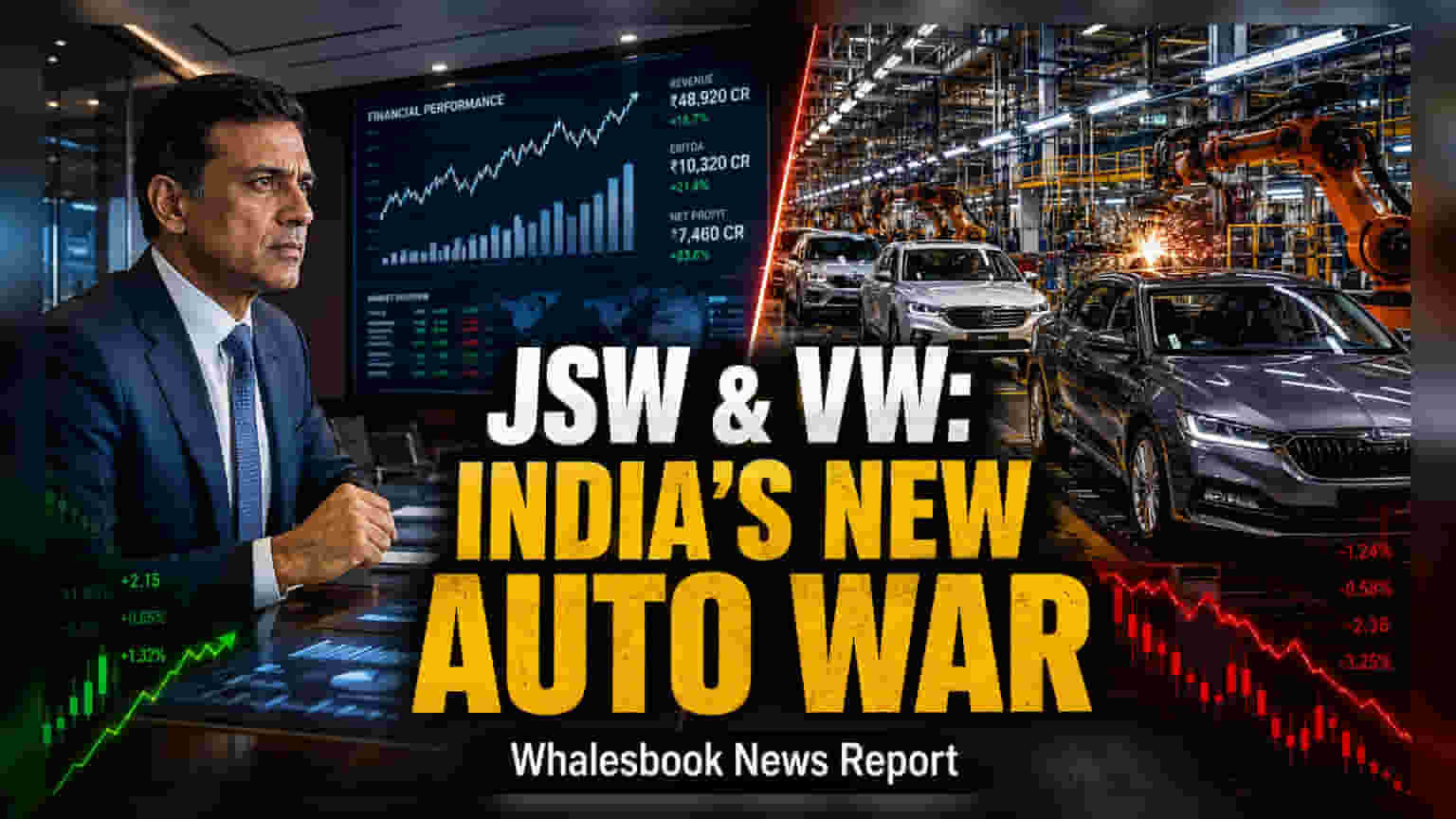 JSW Group का Volkswagen India में बड़ा दांव: मास-मार्केट वाहनों के लिए नई JV में मेजोरिटी स्टेक की तैयारी