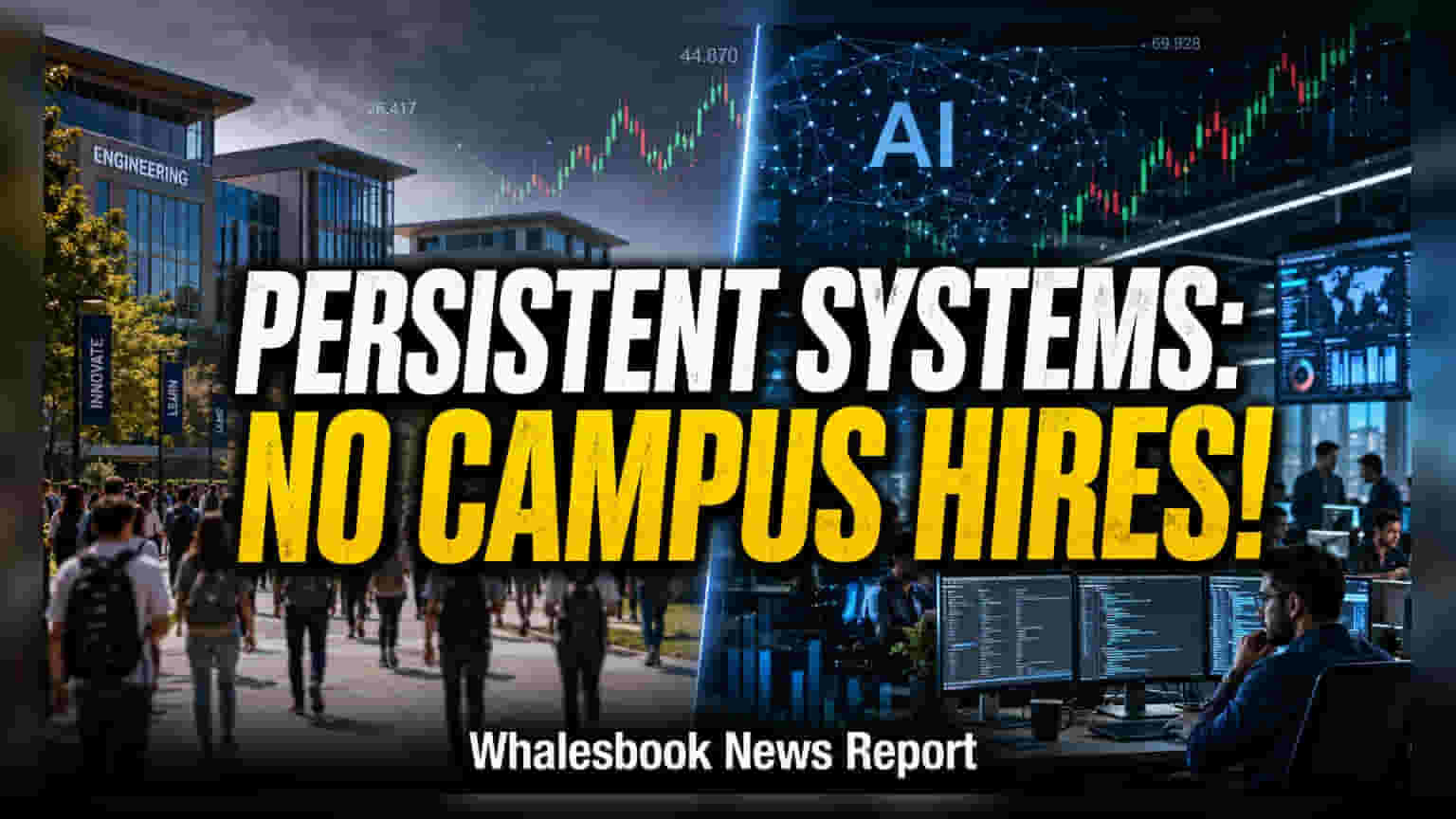 Persistent Systems: FY27 मध्ये कॅम्पस हायरिंग बंद, नफा वाढवण्याचे मोठे पाऊल!