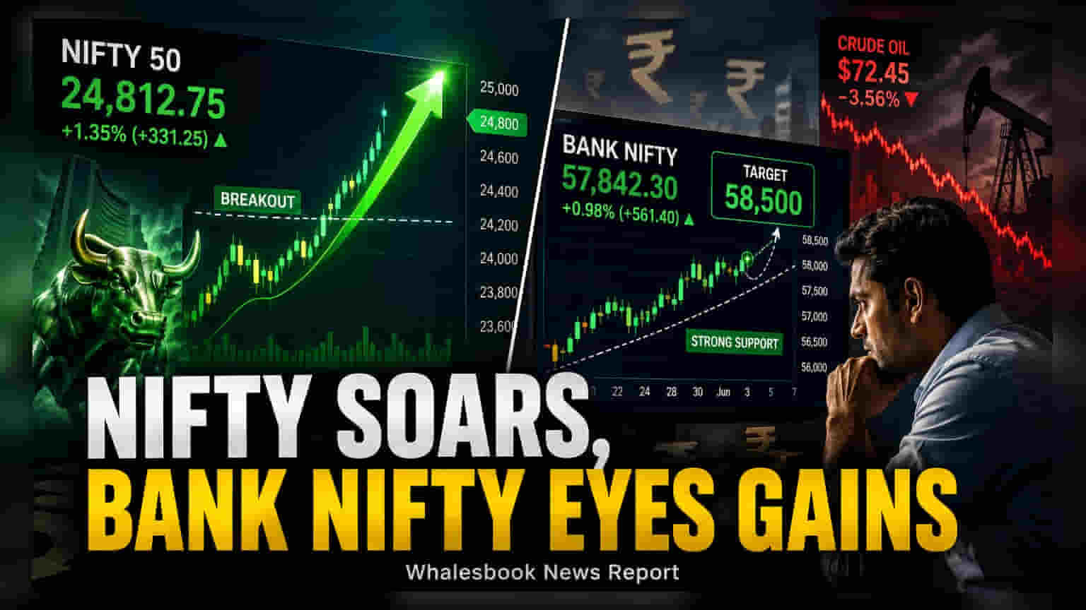 Nifty, Bank Nifty Consolidate Ahead of RBI Policy Decision