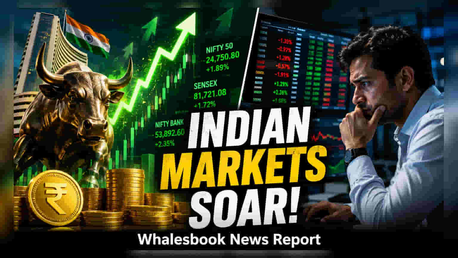RBI పాలసీపై ఫోకస్.. గ్యాప్-అప్ తో ప్రారంభం కానున్న ఇండియన్ మార్కెట్లు