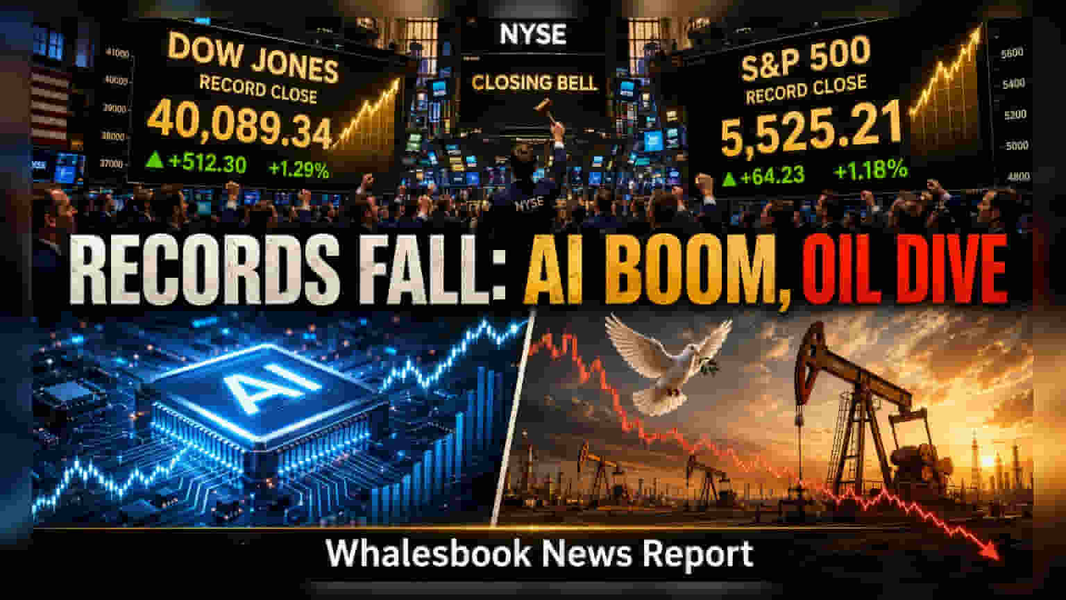 US Markets Hit Record Highs as AI Earnings Boost Sentiment
