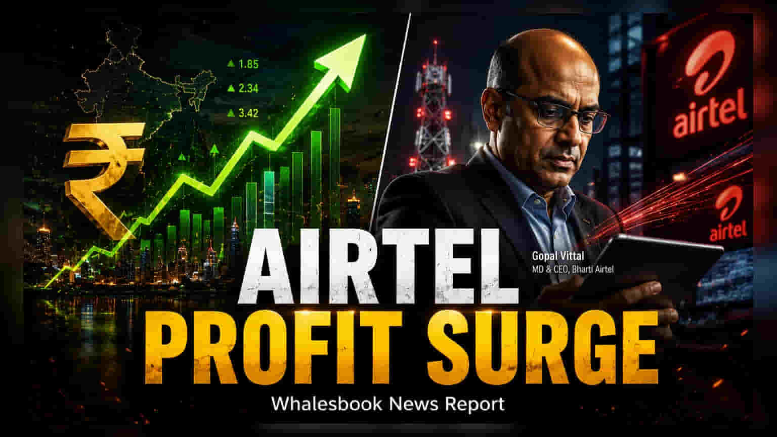 Bharti Airtel Share: ટેરિફ વધારાની અસર! પ્રથમ ક્વાર્ટરમાં કંપનીના પ્રોફિટમાં થયો 37% નો જબરદસ્ત ઉછાળો