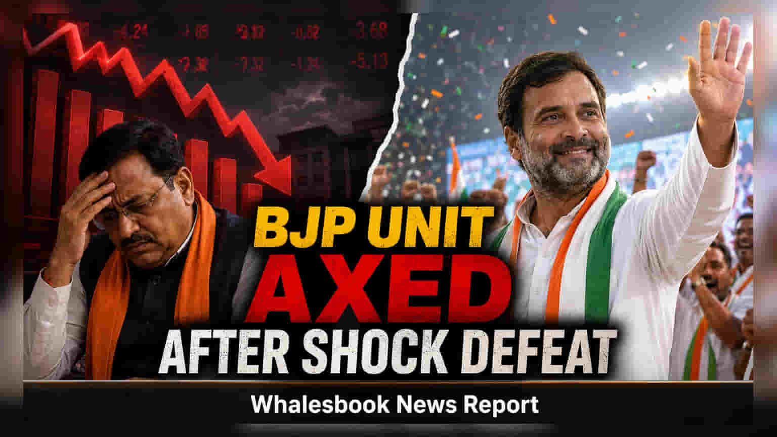 BJP Datia Unit Dissolved: પેટાચૂંટણીમાં હાર બાદ ભાજપનો મોટો નિર્ણય