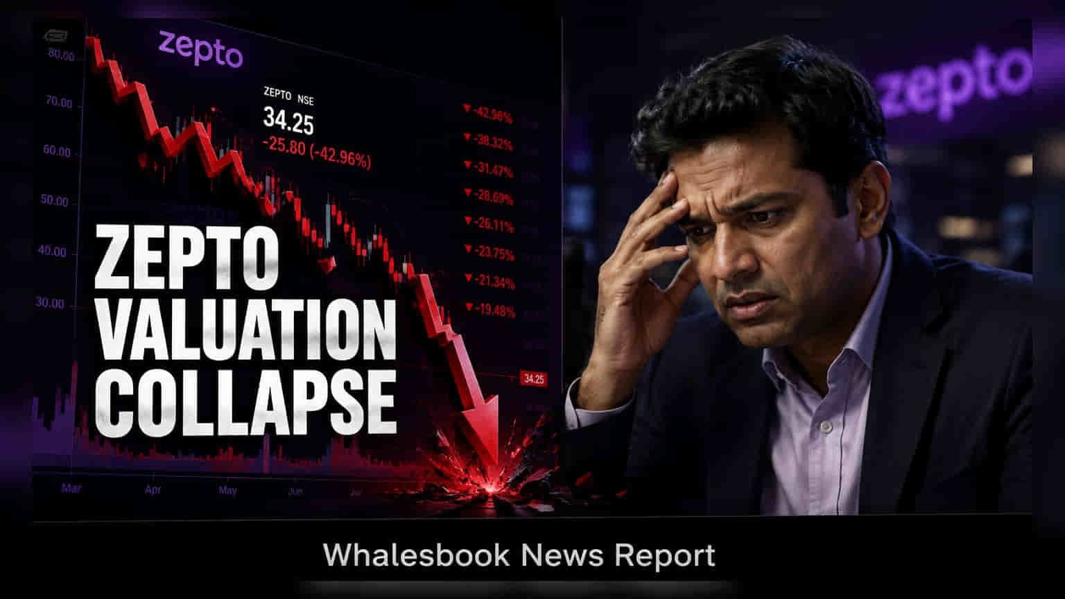 Zepto IPO தள்ளிவைப்பு: ₹1,000 கோடி நிதி திரட்டல், மதிப்பு ₹4.5 பில்லியனாக குறைவு!