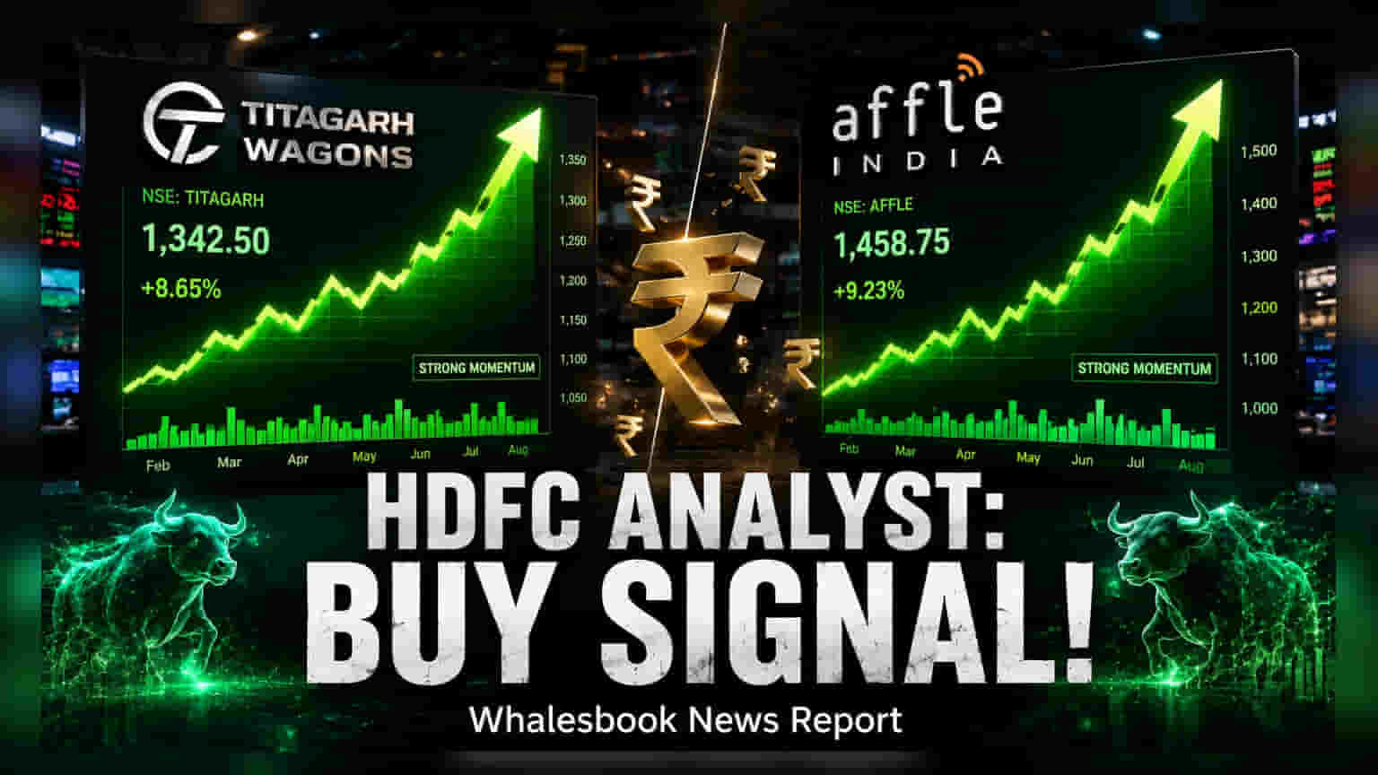 HDFC Securities Flags Technical Momentum in Titagarh, Affle India