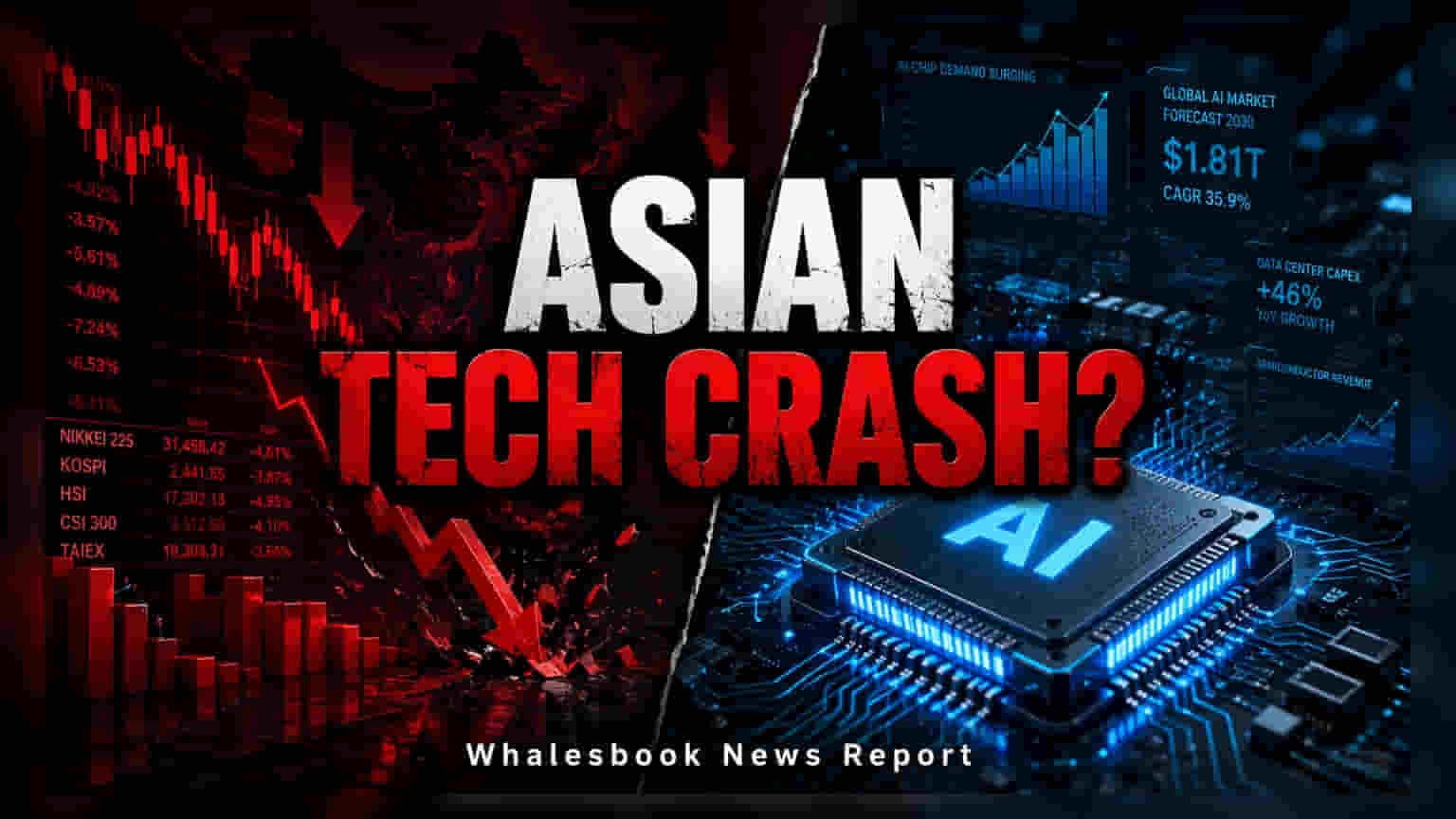 Asian Tech Stocks: AI તેજી બાદ ઘટાડો, ભારતીય બજારમાં વૈવિધ્ય