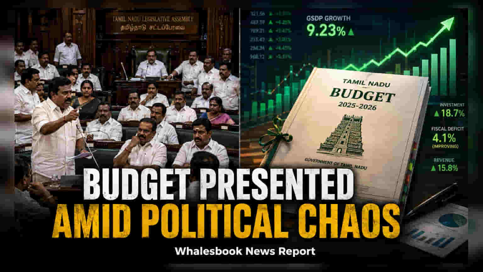 TN Budget Presentation Today Amid Political Standoff