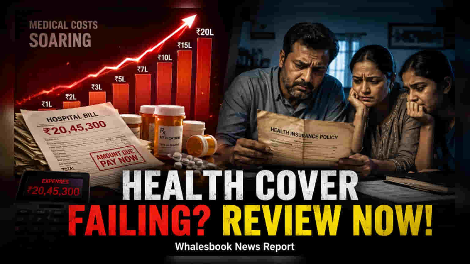 भारतातील वैद्यकीय महागाई १६% : तुमचे हेल्थ इन्शुरन्स कव्हर पुरेसे आहे का?