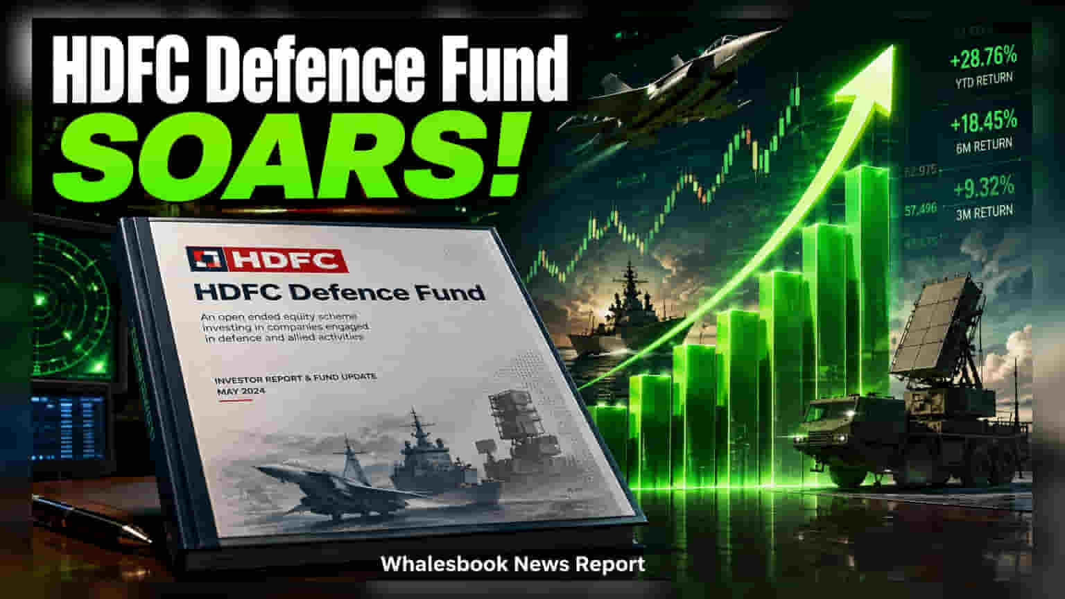 HDFC Defence Fund: शेअर बाजारात धमाका! एका वर्षात दिला **27.4%** परतावा